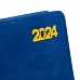 Щоденник А5 датований 2024г А6 Leo Planner Case синій 352 ст (252456)