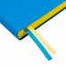 Ежеденевник А5 датированный 2024 Leo Planner Nation Code с мягкой обложкой синий  (252492)