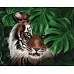 Картина по номерам Амурский тигр 40x50 Идейка (KHO6519)