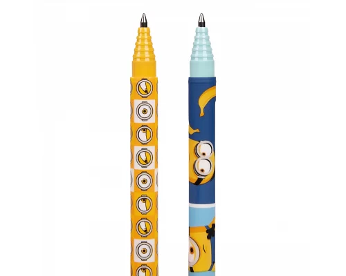 Ручка гелева пиши-стирай Minions 0.5 мм синя YES (420401)