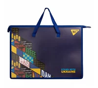 Папка портфель А3 з тканинними ручками Stand with Ukraine YES (492200)