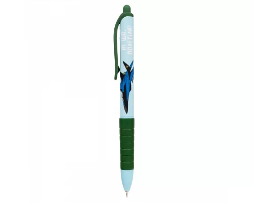 Ручка кулькова Месники 0.7 мм синя автоматична YES (412117)