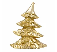 Свеча Золотая елка 12*10см парафин Novogod`ko (974655)
