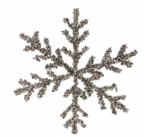 Декор Сніжинка срібло 25 см YES! Fun (974735)