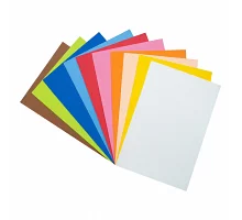 Набір Фоаміран ЕВА різнокольорового 10 кольорів А4 товщина 1 7 мм Santi (742924)