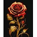 Картина за номерами Символ краси з фарбами металік 40x50 Идейка (KHO3244)