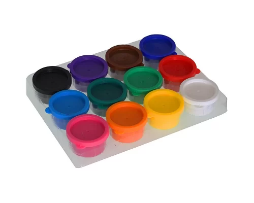 Набір фарб Class пальчикові 12 кольорів 360 мл (7638)