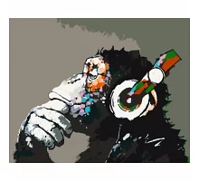 Картина за номерами Disco monkey 40х50 см АРТ-КРАФТ (11675-AC)