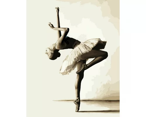 Картина за номерами Балерина 40х50 см АРТ-КРАФТ (10604-AC)