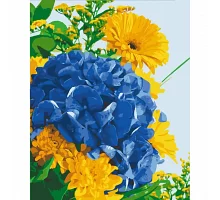 Картина за номерами Гортензія у квітах 40х50 см АРТ-КРАФТ (13123-AC)