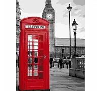 Картина за номерами Дзвінок з Лондону 40*50 см АРТ-КРАФТ (11212-AC)