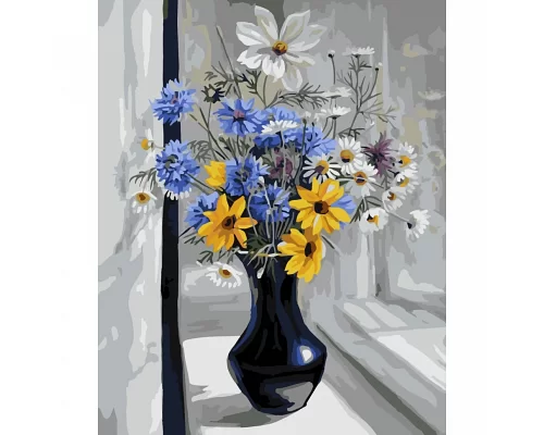 Картина за номерами Польові квіти 40х50 см АРТ-КРАФТ (12111-AC)