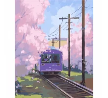 Картина за номерами Потяг до Сіндзюку 40*50 см АРТ-КРАФТ (10533-AC)