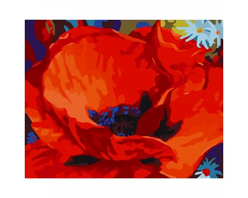 Картина за номерами Розкішна квітка 40х50 см АРТ-КРАФТ (12148-AC)