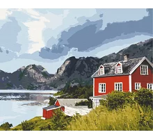 Картина за номерами Фіорди Норвегії 40х50 см АРТ-КРАФТ (10569-AC)