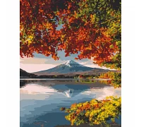 Картина за номерами Фудзіяма восени 40х50 см АРТ-КРАФТ (10574-AC)