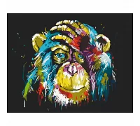 Картина за номерами Яскрава мавпа 40х50 см АРТ-КРАФТ (11685-AC)
