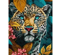 Картина по номерам Опасный зверь с красками металлик extra  art_selena_ua 40х50 Идейка (KHO6536)