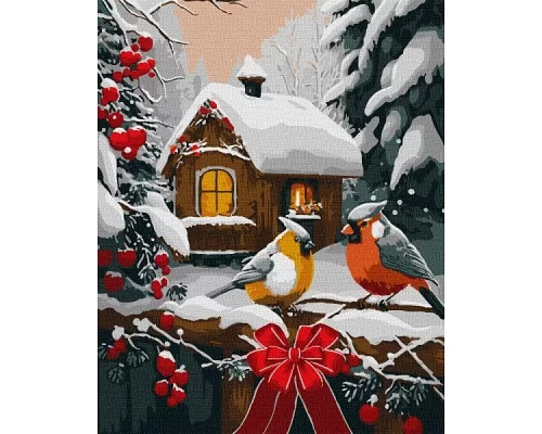 Картина за номерами Снігова казка  art_selena_ua 40х50 Ідейка (KHO6534)