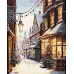 Картина по номерам Рождественская улица  art_selena_ua 40х50 Идейка (KHO3640)