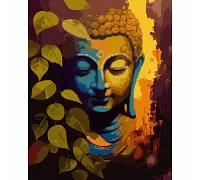 Картина за номерами з алмазною мозаїкою Будда 40*50 см. SANTI (954677)