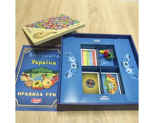 Гра розвиваюча Вікторина Україна ARTOS Games (0994)
