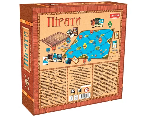 Гра настільна розвиваюча Пірати ARTOS Games (0826)