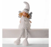 Новорічна іграшка Novogod'ko Янгол у білому 55 см LED (974831)