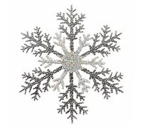 Снежинка декоративная Novogod'ko 21 см пластик (974867)