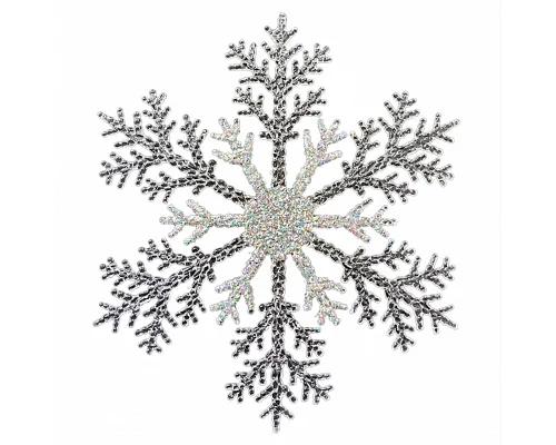Сніжинка декоративна Novogod'ko 26 см пластик (974868)
