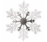 Сніжинка декоративна Novogod'ko 32 см пластик (974869)