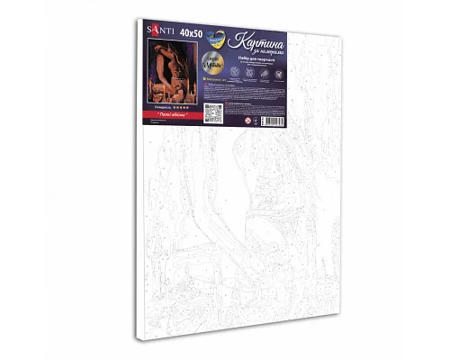 Картина за номерами SANTI Палкі обійми 40x50 см метал фарби (954723)