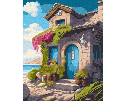 Картина по номерам Дом на побережье Идейка (KHO6331)