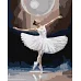 Картина за номерами Витончена краса балерини 40х50 Ідейка (KHO8323)