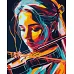 Картина за номерами Віртуозна скрипалька 40х50 Ідейка (KHO8324)