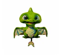 Іграшка антистрес м'яка Дракон зелений (2000790333843)