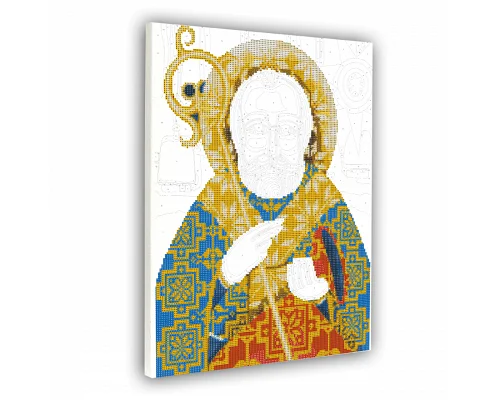 Картина за номерами c алмазной мозайкой Святой Николай 40*50 см. SANTI (954695)