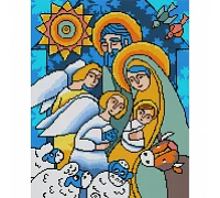 Алмазна мозаїка SANTI Різдво 40х50см на підрамнику (954720)
