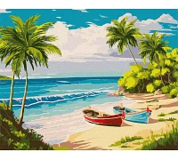 Картина за номерами Чудовий острів 40x50 Ідейка (KHO2785)