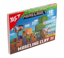 Пластилін YES Minecraft 18 кольорів 360 г (540678)