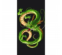 Картина за номерами Зелений дракон. Символ 2024 г 40х80 см АРТ-КРАФТ (11517-AC)
