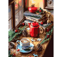 Картина за номерами Origami Різдвяний натюрморт LW 3097 40*50 виробництво Україна