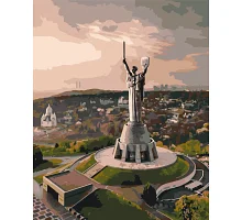 Картина за номерами патріотична Київ Батьківщина-мати Origami 40*50 см LW3124