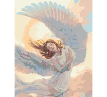 Картина по номерам Нежный ангел 40*50 см Origami (LW3114)
