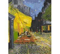 Картина за номерами Нічна тераса кафе ван Гог 40*50 см Орігамі LW30490