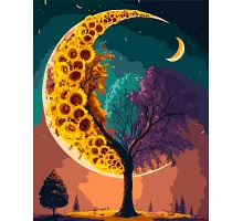 Картина по номерам Луна в подсолнухах
 40*50 см Оригами 31880 (LW31880)