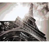Картина по номерам Эйфелева башня. Париж
 40*50 см Оригами 32080 (LW32080)