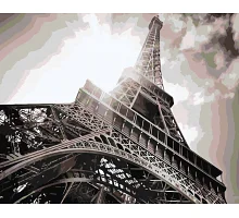 Картина за номерами Ейфелева вежа. Париж 40*50 см Орігамі LW 32080
