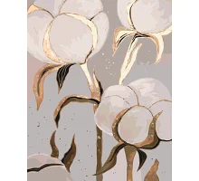 Картина по номерам Хлопок золото (без красок металлик) 40*50 см Оригами 30440 (LW30440)