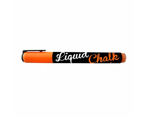 Меловый маркер неоновый оранжевый 5 мм SANTI (390786)